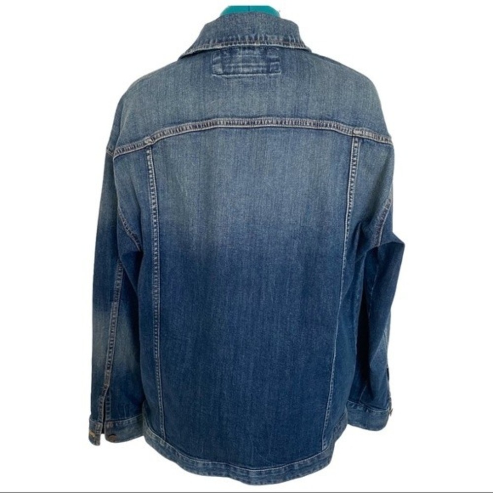 Express Womens Jean Jacket size Large - Picture 2 of 11